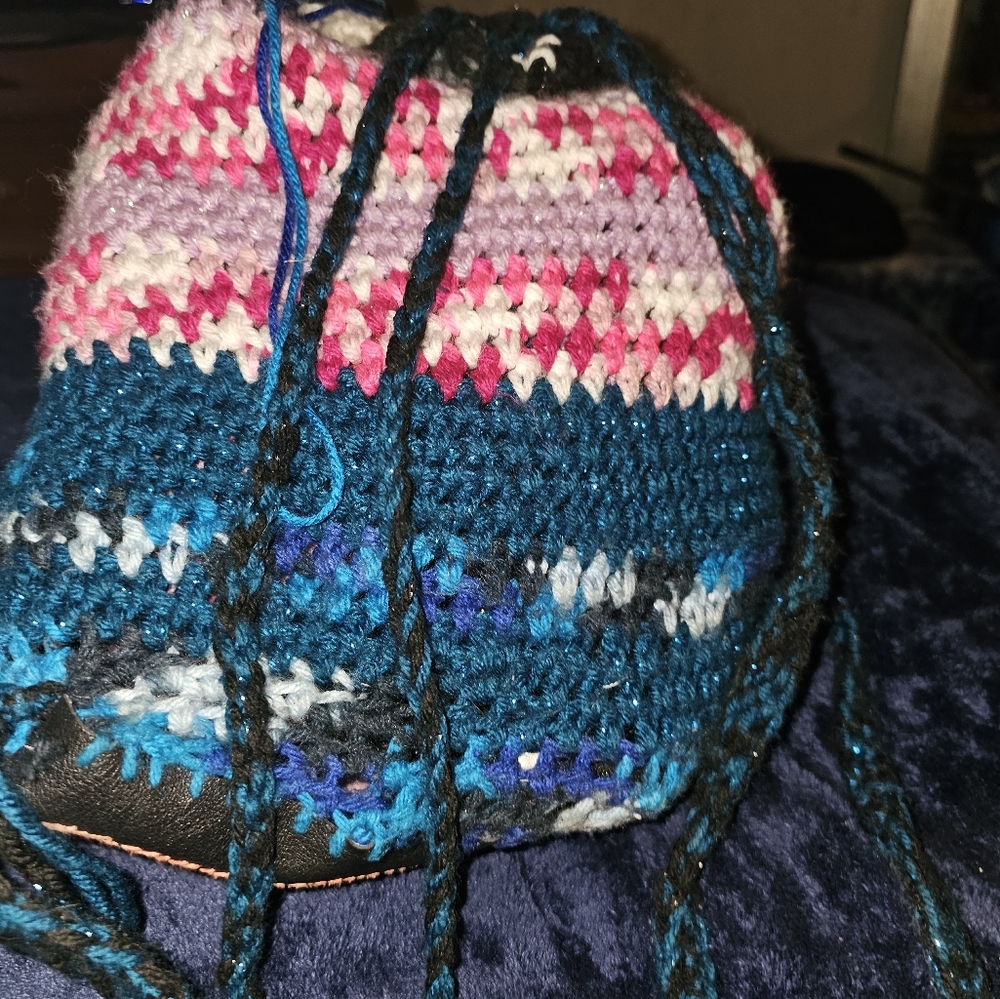 Homemade bags and jewelry
